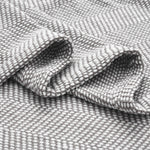 Maya Chenille Herringbone Soft Textured Medium Weight Cotton Blanket - Blanket by Superior Brand