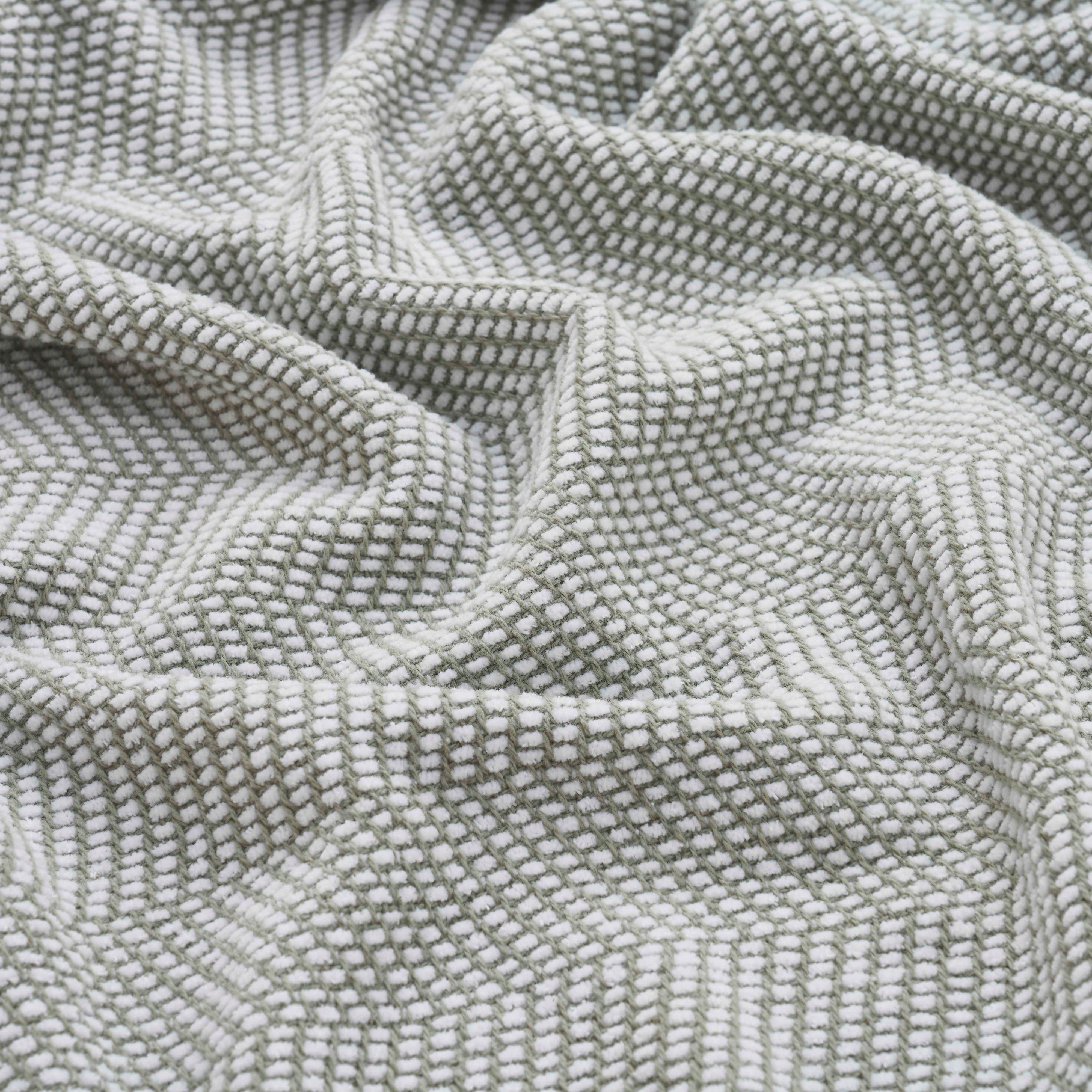 Maya Chenille Herringbone Soft Textured Medium Weight Cotton Blanket - Blanket by Superior Brand