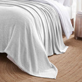 Maya Chenille Herringbone Soft Textured Medium Weight Cotton Blanket - Blanket by Superior Brand
