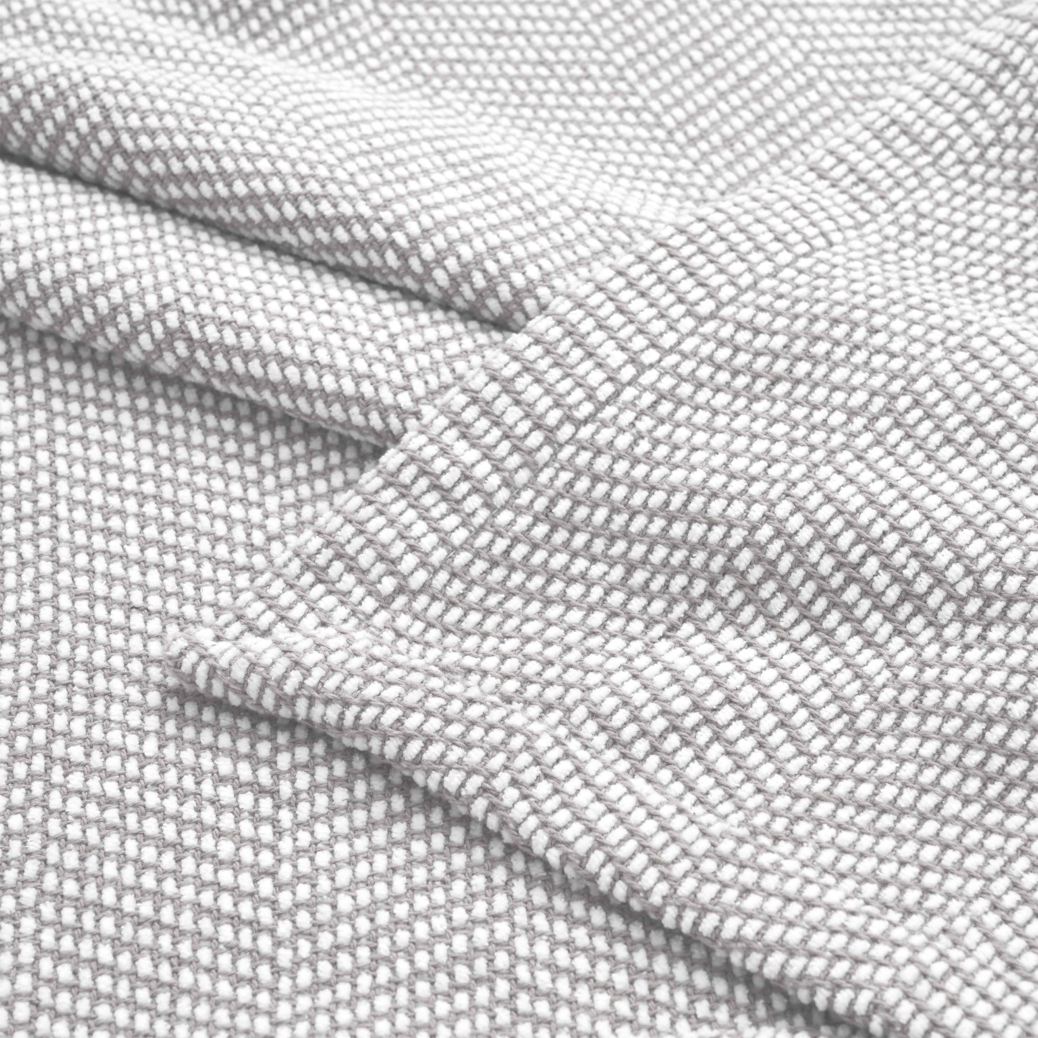 Maya Chenille Herringbone Soft Textured Medium Weight Cotton Blanket - Blanket by Superior Brand