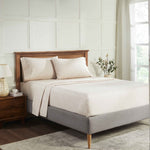 100% Cotton Flannel Sheet Set Warm Two-Toned Melange Deep Pocket - Sheet Set by Superior Brand