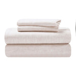 100% Cotton Flannel Sheet Set Warm Two-Toned Melange Deep Pocket - Sheet Set by Superior Brand