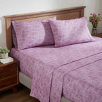 100% Cotton Flannel Sheet Set Warm Two-Toned Melange Deep Pocket - Sheet Set by Superior Brand