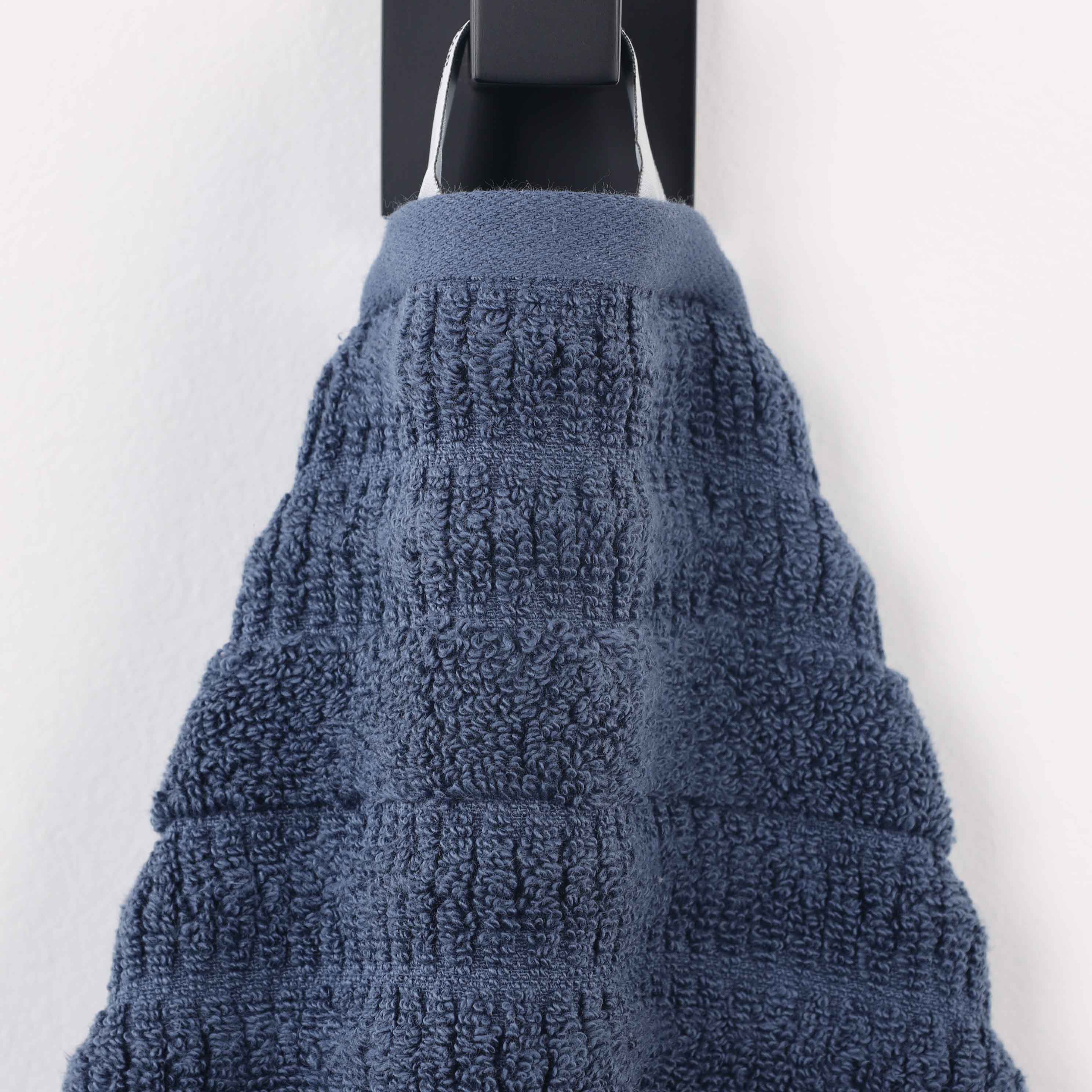 Viscose Cotton Blend Ribbed Bath Towel Set of 2 - Bath Towel by Superior Brand