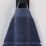 Viscose Cotton Blend Ribbed Bath Towel Set of 2 - Bath Towel by Superior Brand