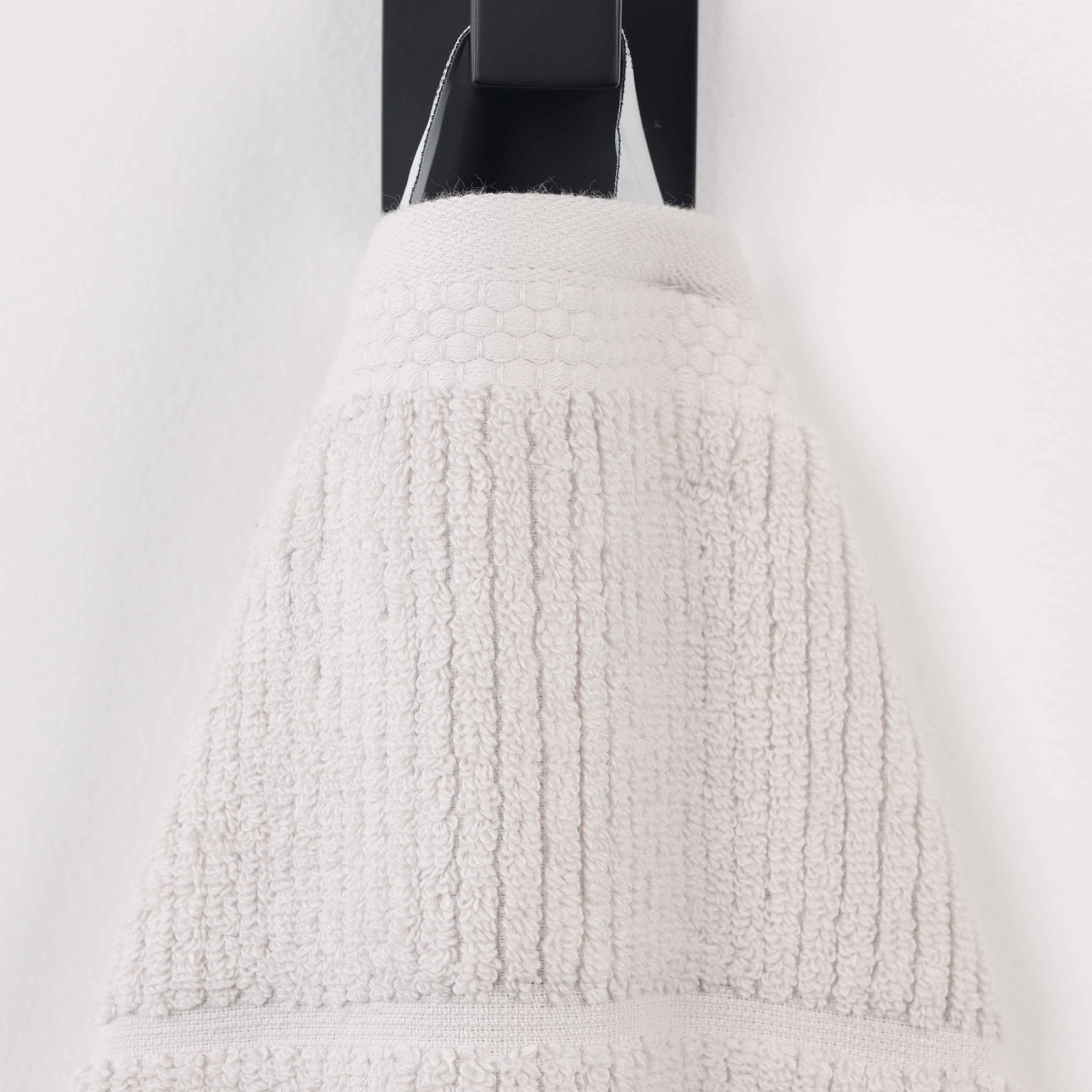 Viscose Cotton Blend Ribbed Bath Towel Set of 2 - Bath Towel by Superior Brand