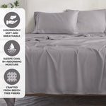 300 Thread Count Modal From Beechwood Sheet Set Extra Deep Pocket - Sheet Set by Superior Brand