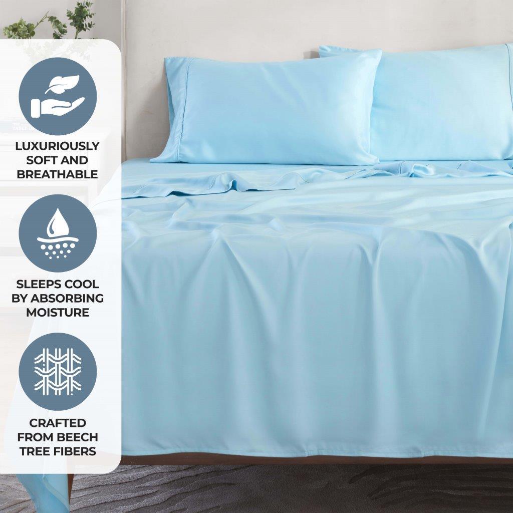 300 Thread Count Modal From Beechwood Sheet Set Extra Deep Pocket - Sheet Set by Superior Brand