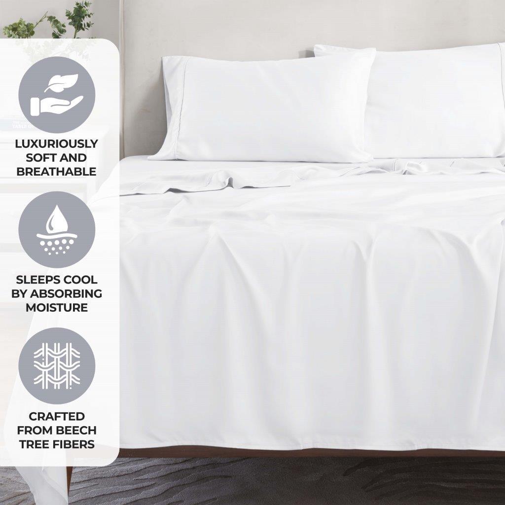 300 Thread Count Modal From Beechwood Sheet Set Extra Deep Pocket - Sheet Set by Superior Brand