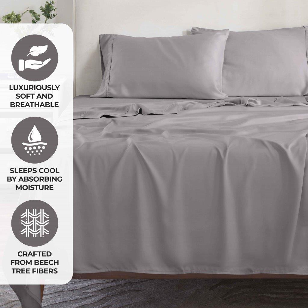 Modal from Beechwood 300 Thread Count Solid 2 Piece Pillowcase Set - Pillowcases by Superior Brand