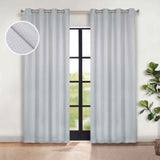 Modern Shimmer Washable Room Darkening Blackout Curtains, Set of 2 - Blackout Curtains by Superior Brand