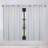 Modern Shimmer Washable Room Darkening Blackout Curtains, Set of 2 - Blackout Curtains by Superior Brand