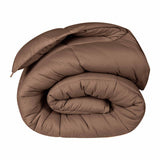 Monochrome Basketweave Plush Microfiber Down Alternative Comforter - Comforter by Superior Brand