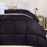 Monochrome Basketweave Plush Microfiber Down Alternative Comforter - Comforter by Superior Brand