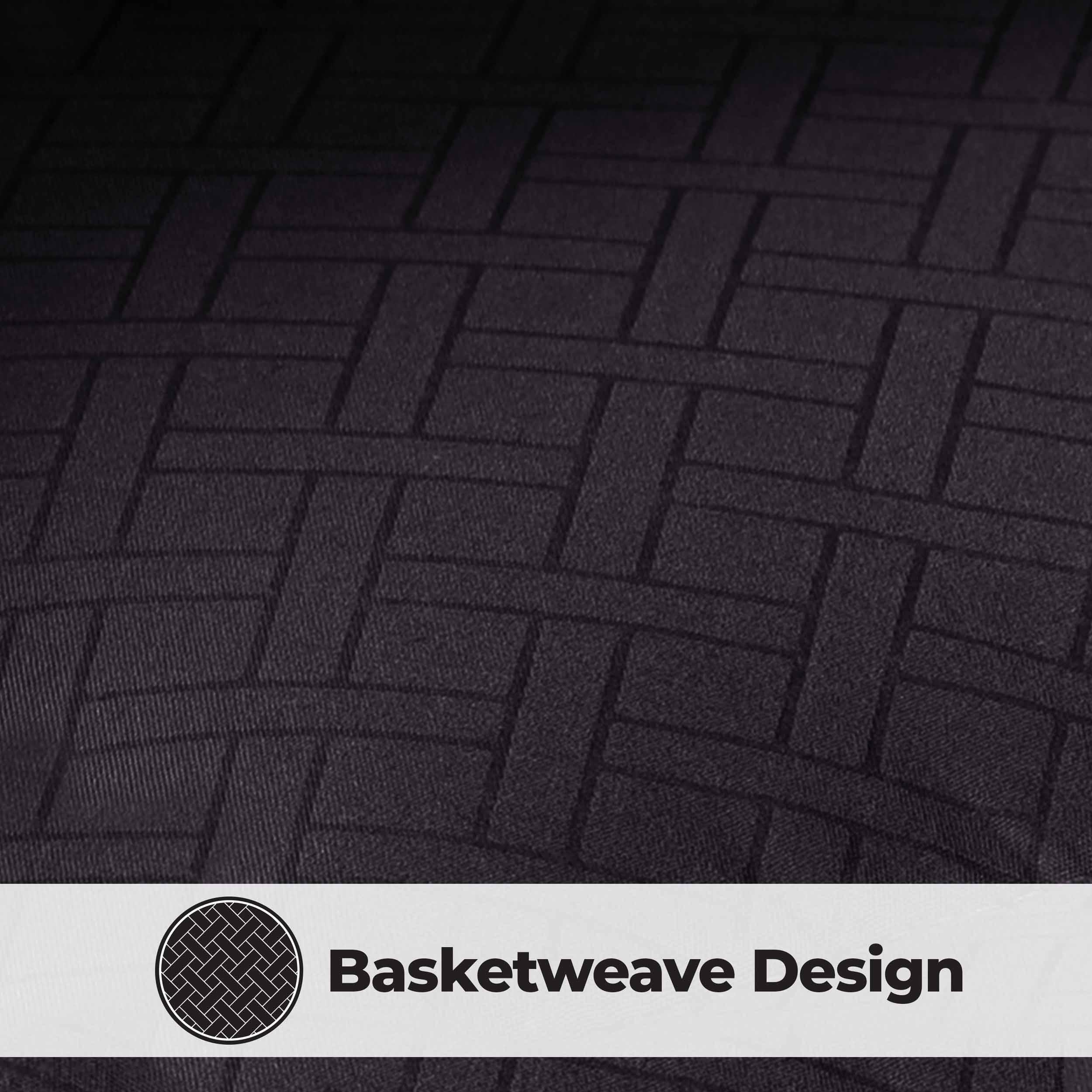 Monochrome Basketweave Plush Microfiber Down Alternative Comforter - Comforter by Superior Brand