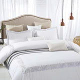 100% Cotton Moon Lawn Embroidered Duvet Cover Set - Duvet Cover Set by Superior Brand