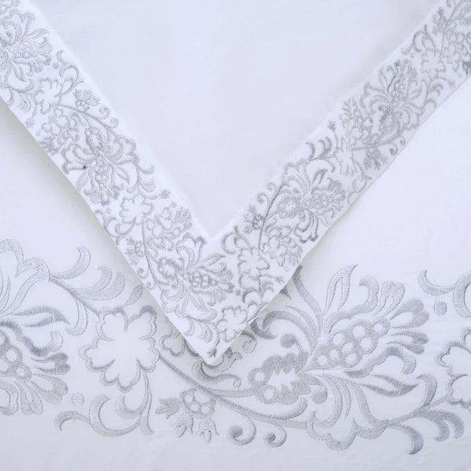 100% Cotton Moon Lawn Embroidered Duvet Cover Set - Duvet Cover Set by Superior Brand