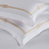 100% Cotton Gold Embroidered Duvet Cover Set - Duvet Cover Set by Superior Brand