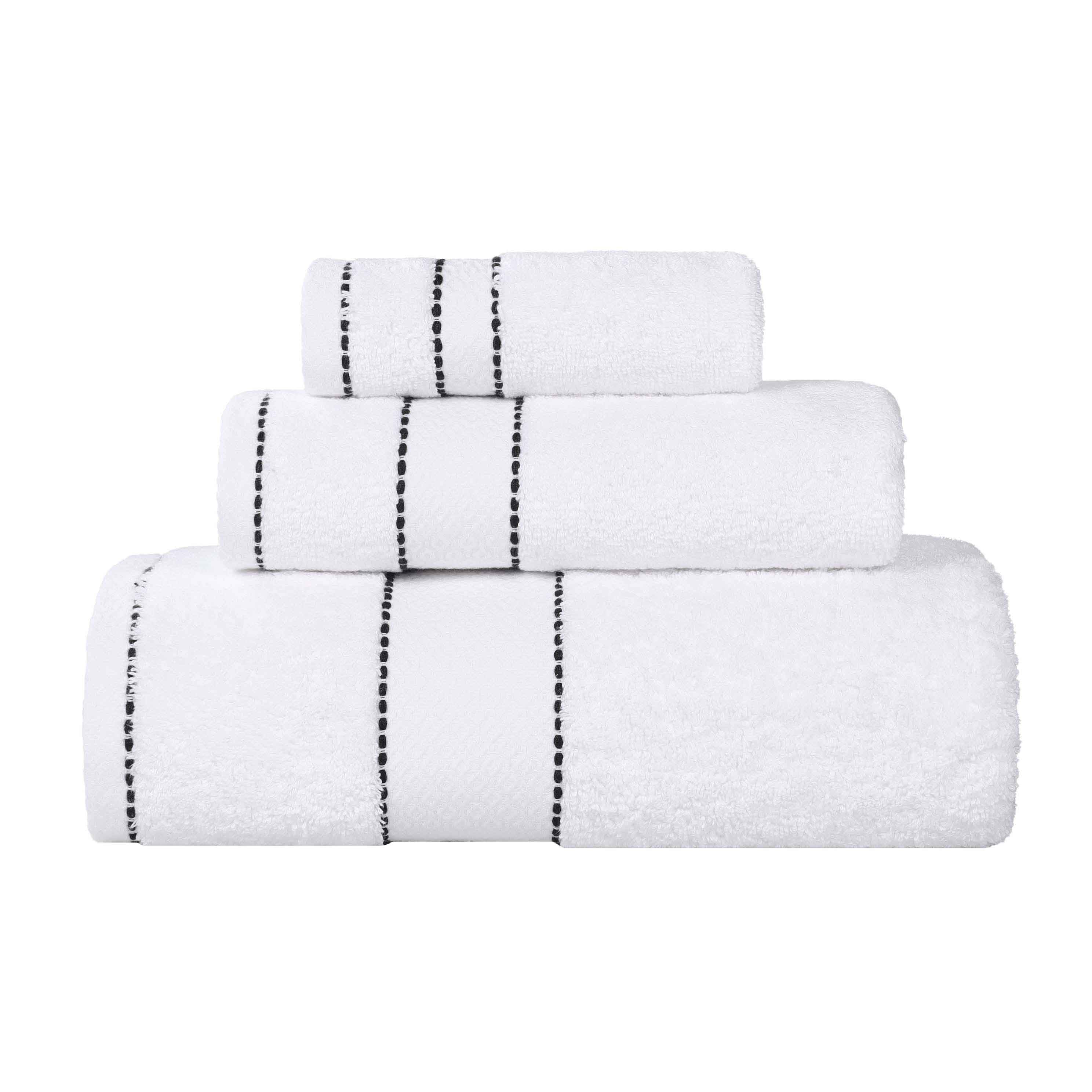 Egyptian Giza Cotton Plush Soft Towel Set 3 Piece - Egyptian Cotton Towel Set by Superior Brand