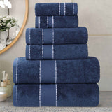 Egyptian Giza Cotton Plush Soft Towel Set 6 Piece - Egyptian Cotton Towel Set by Superior Brand