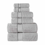 Egyptian Giza Cotton Plush Soft Towel Set 6 Piece - Egyptian Cotton Towel Set by Superior Brand