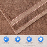 Egyptian Giza Cotton Plush Soft Towel Set 6 Piece - Egyptian Cotton Towel Set by Superior Brand