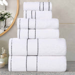 Egyptian Giza Cotton Plush Soft Towel Set 6 Piece - Egyptian Cotton Towel Set by Superior Brand