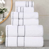 Egyptian Giza Cotton Plush Soft Towel Set 6 Piece - Egyptian Cotton Towel Set by Superior Brand