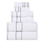 Egyptian Giza Cotton Plush Soft Towel Set 6 Piece - Egyptian Cotton Towel Set by Superior Brand