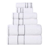 Egyptian Giza Cotton Plush Soft Towel Set 6 Piece - Egyptian Cotton Towel Set by Superior Brand