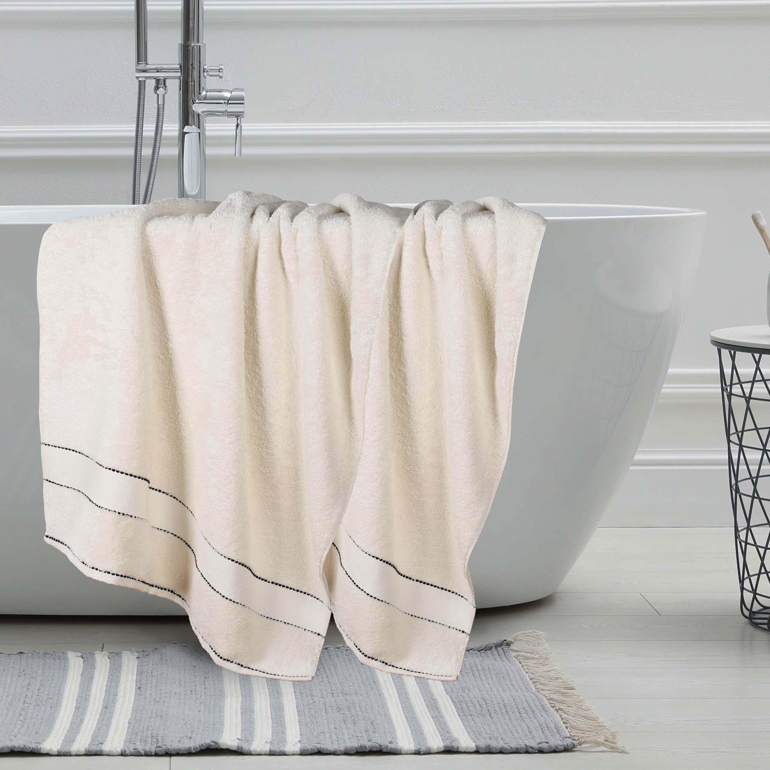 Niles Egyptian Giza Cotton Plush Thick Absorbent Bath Sheet Set of 2 - Bath Sheet by Superior Brand