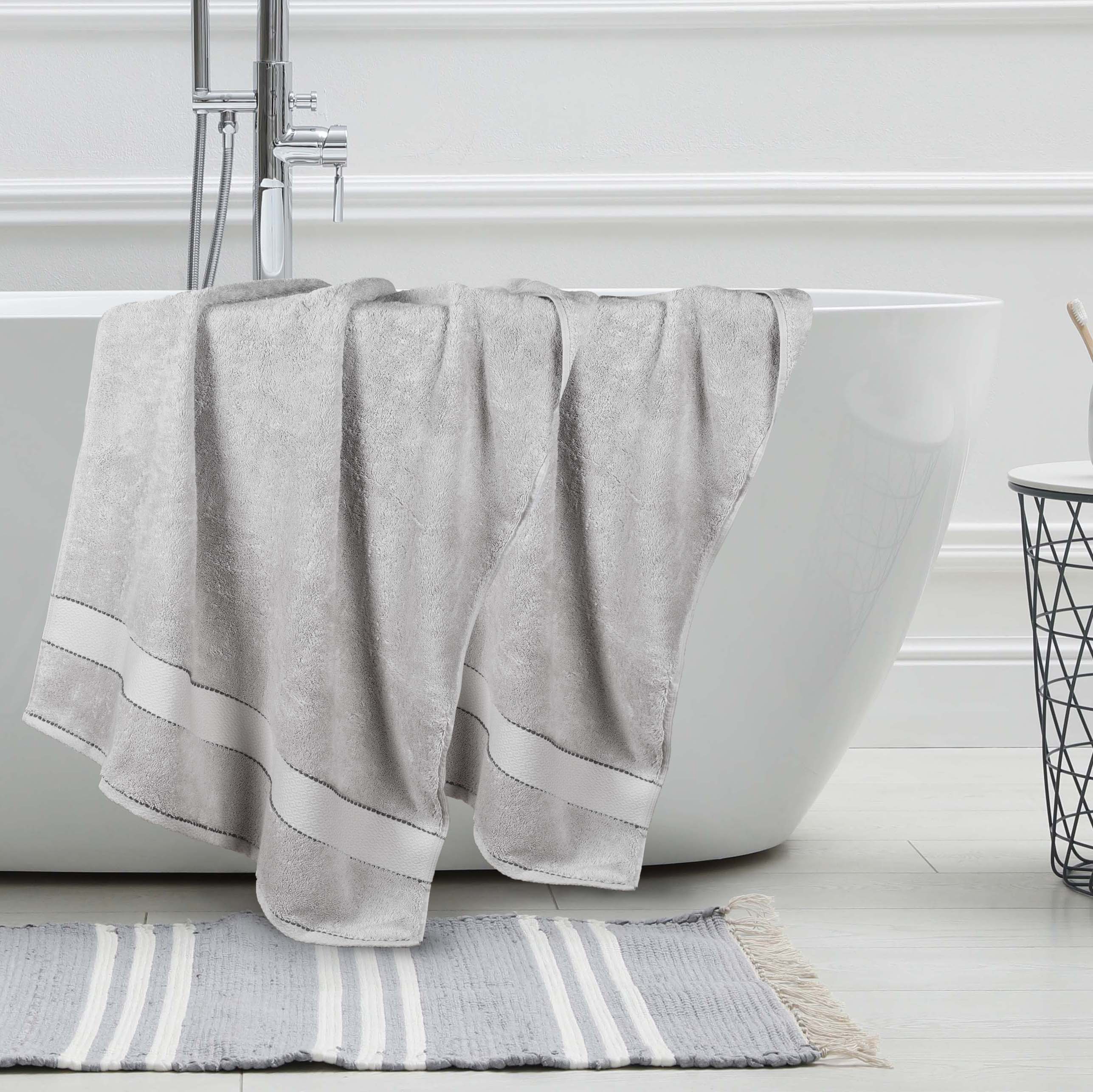Niles Egyptian Giza Cotton Plush Thick Absorbent Bath Sheet Set of 2 - Bath Sheet by Superior Brand