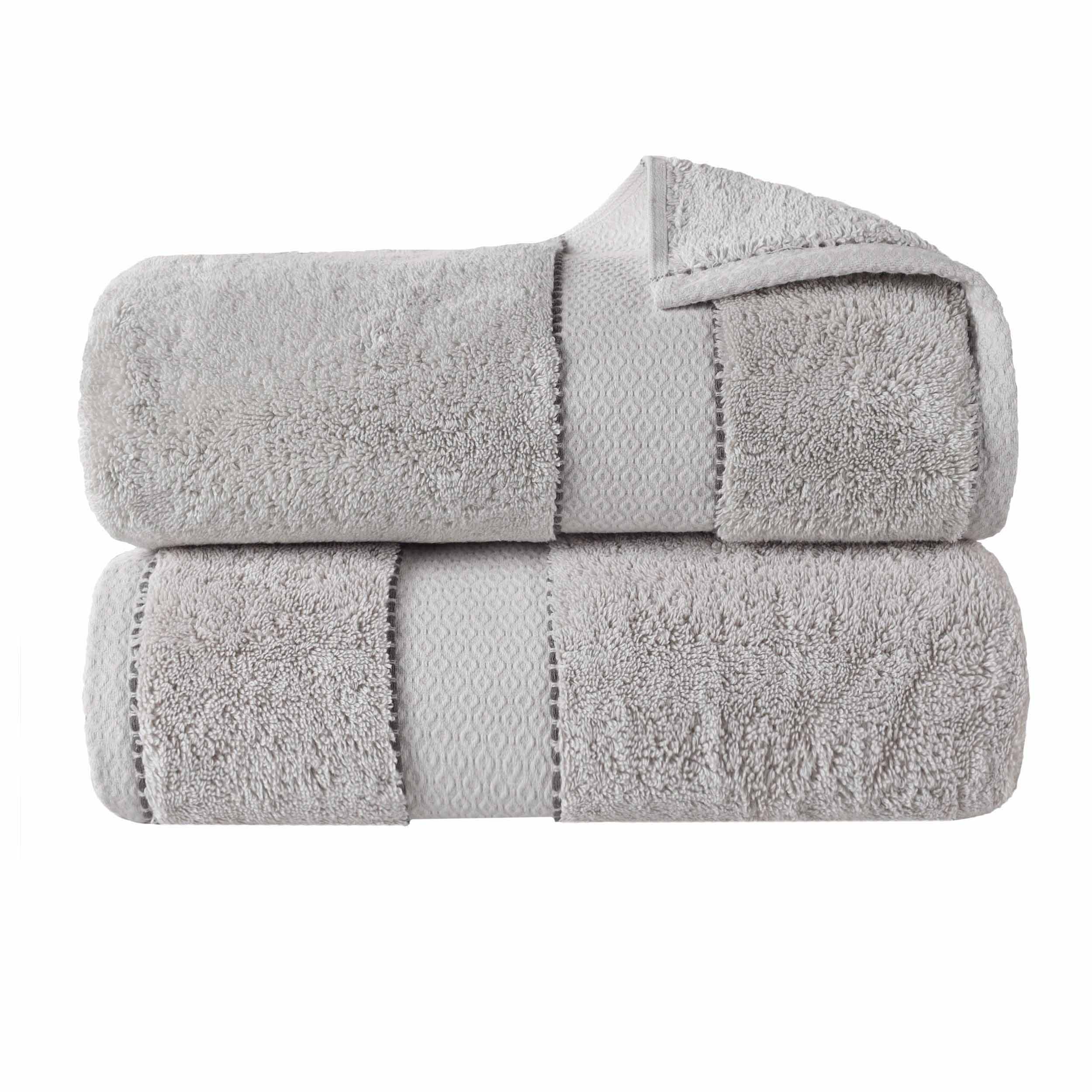 Niles Egyptian Giza Cotton Plush Thick Absorbent Bath Sheet Set of 2 - Bath Sheet by Superior Brand