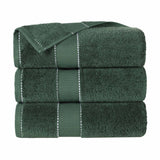 Giza Cotton Plush Absorbent Bath Towel Set of 3 - Egyptian Cotton Bath Towel by Superior Brand