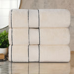 Giza Cotton Plush Absorbent Bath Towel Set of 3 - Egyptian Cotton Bath Towel by Superior Brand
