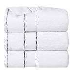 Giza Cotton Plush Absorbent Bath Towel Set of 3 - Egyptian Cotton Bath Towel by Superior Brand