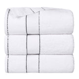Giza Cotton Plush Absorbent Bath Towel Set of 3 - Egyptian Cotton Bath Towel by Superior Brand
