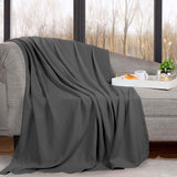Nobel Cotton Textured Jacquard Chevron Lightweight Woven Blanket - Blanket by Superior Brand