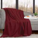 Nobel Cotton Textured Jacquard Chevron Lightweight Woven Blanket - Blanket by Superior Brand
