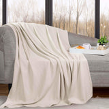 Nobel Cotton Textured Jacquard Chevron Lightweight Woven Blanket - Blanket by Superior Brand
