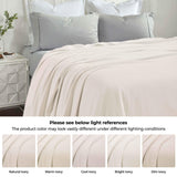 Nobel Cotton Textured Jacquard Chevron Lightweight Woven Blanket - Blanket by Superior Brand