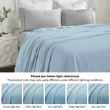 Nobel Cotton Textured Jacquard Chevron Lightweight Woven Blanket - Blanket by Superior Brand