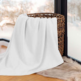 Nobel Cotton Textured Jacquard Chevron Lightweight Woven Blanket - Blanket by Superior Brand
