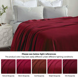 Nobel Cotton Textured Jacquard Chevron Lightweight Woven Blanket - Blanket by Superior Brand