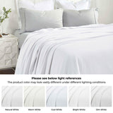 Nobel Cotton Textured Jacquard Chevron Lightweight Woven Blanket - Blanket by Superior Brand
