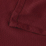 Nobel Cotton Textured Jacquard Chevron Lightweight Woven Blanket - Blanket by Superior Brand