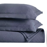 Peploi Medium Weight Jacquard Matelasse Floral Wreath Bedspread Set - Bedspread by Superior Brand