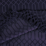 Lightweight Cotton Bedspread Set 3-Piece Remi Geometric Fringe Jacquard - Bedspread by Superior Brand