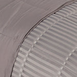 Reversible Down Alternative All-Season Solid Striped Blanket - Blanket by Superior Brand