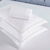 100% Cotton Cross-Stitch Embroidered Duvet Cover Set - Duvet Cover Set by Superior Brand